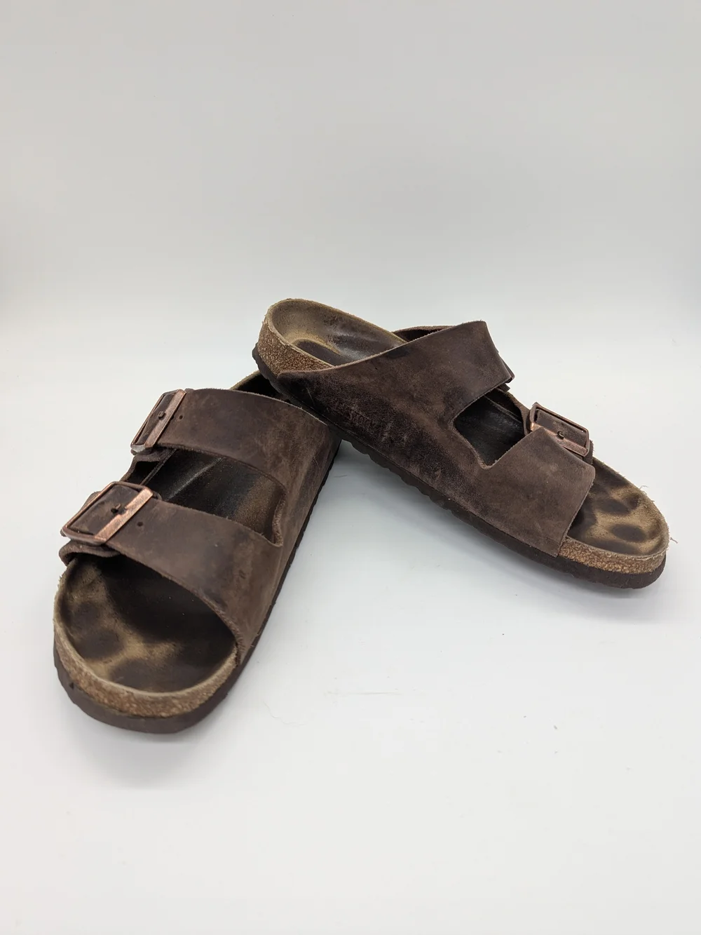 Birkenstock Arizona Brown Leather Sandals EU 39 Men's 6/6.5 Women's 8/8.5